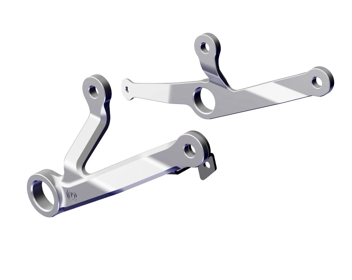 Motocorse Billet OE Muffler Exhaust Support set For MV Agusta Brutale / Rush 1000 Motocorse Billet OE Muffler Exhaust Support set For MV Agusta Brutale / Rush 1000